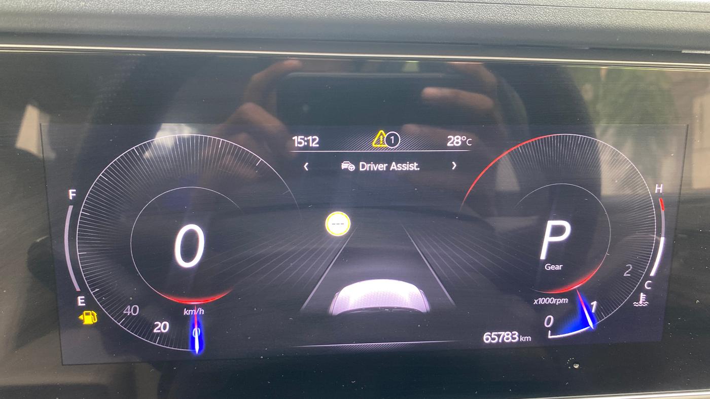 2021 Mahindra XUV700 AX 7 LUXURY P AT 7 STR, Petrol, Automatic, 65,764 km, Odometer Image