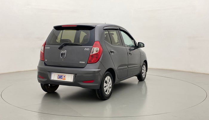 2011 Hyundai i10 SPORTZ 1.2, Petrol, Manual, 47,973 km, Right Back Diagonal