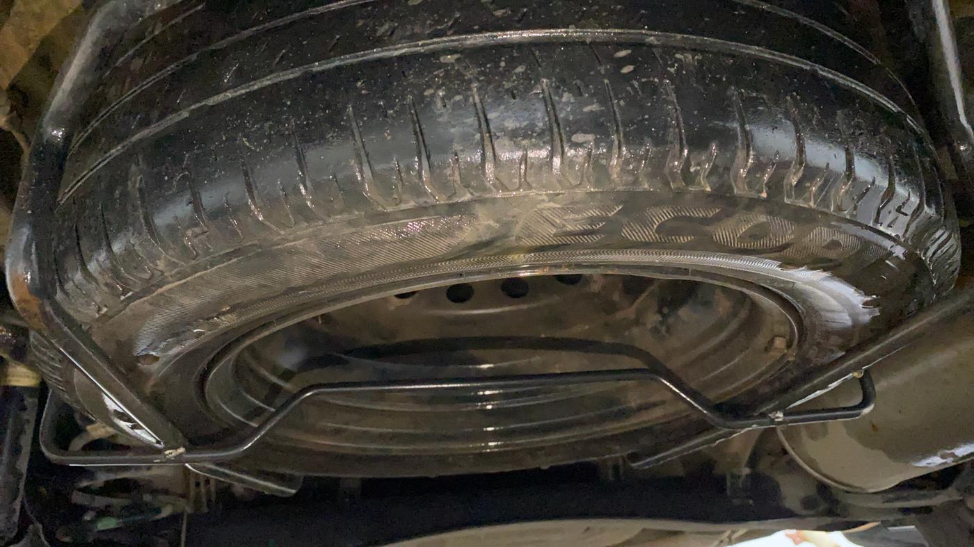 2020 Maruti Ertiga VXI CNG, CNG, Manual, 75,697 km, Spare Tyre