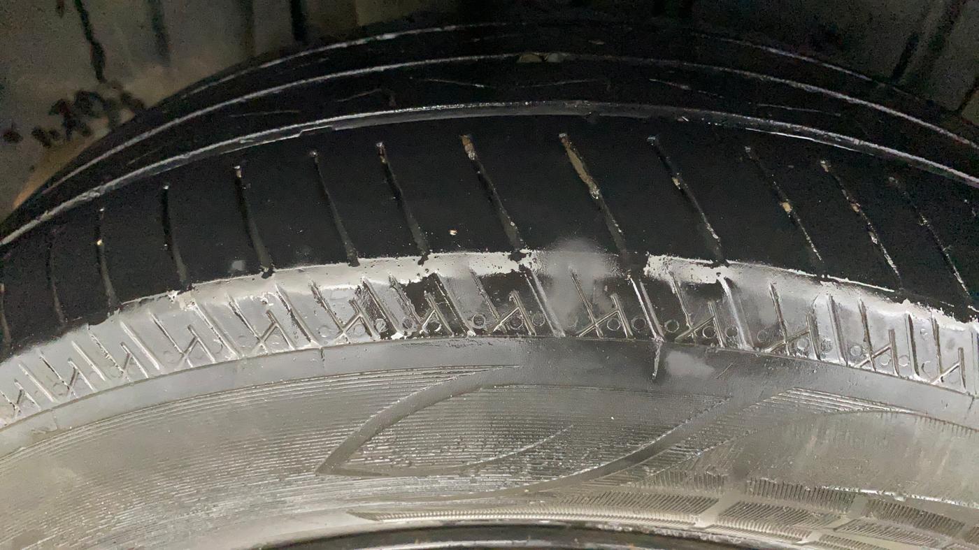 2020 Maruti Ertiga VXI CNG, CNG, Manual, 75,697 km, Right Rear Tyre Tread