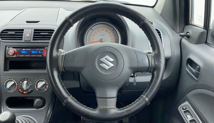 2011 Maruti Ritz LXI, Petrol, Manual, 86,404 km, Steering Wheel Close Up
