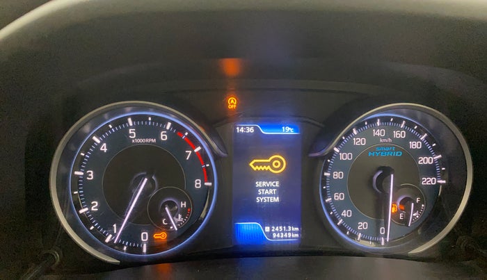 2020 Maruti Ertiga ZXI+ SHVS, Petrol, Manual, 94,315 km, Odometer Image