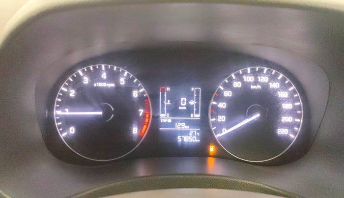 2018 Hyundai Creta E PLUS 1.6 PETROL, Petrol, Manual, 57,837 km, Odometer Image
