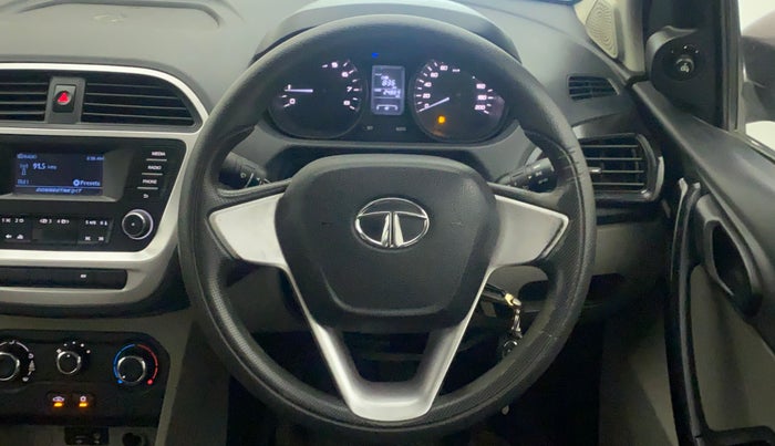 2017 Tata Tiago XT PETROL, Petrol, Manual, 24,888 km, Steering Wheel Close Up