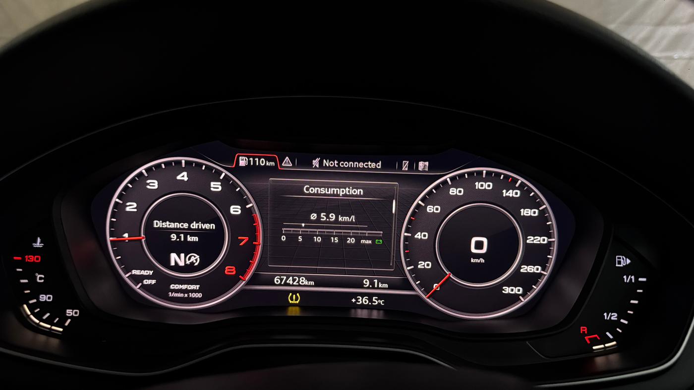 2018 Audi A4 30 TFSI PREMIUM PLUS, Petrol, Automatic, 67,403 km, Odometer Image