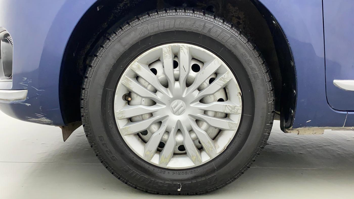 2017 Maruti Dzire VXI, Petrol, Manual, 36,349 km, Left Front Wheel