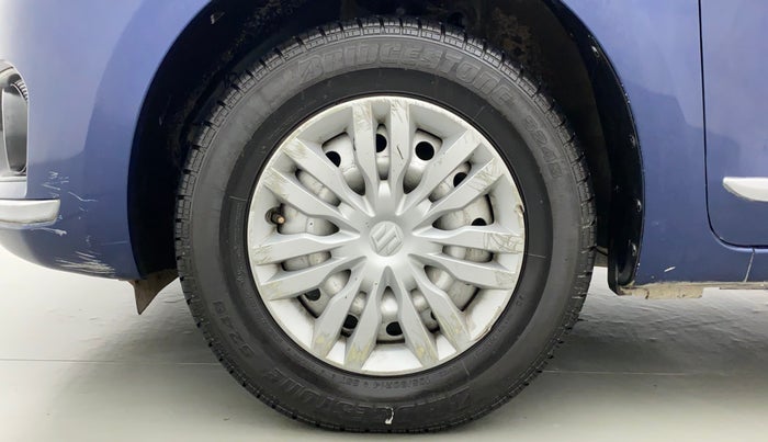 2017 Maruti Dzire VXI, Petrol, Manual, 36,349 km, Left Front Wheel