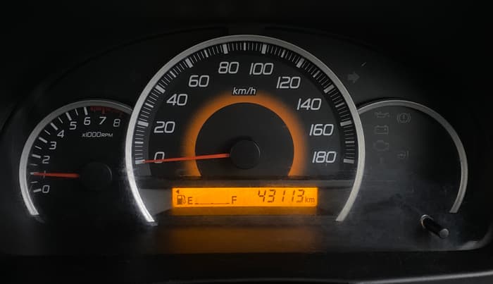 2014 Maruti Wagon R 1.0 VXI, Petrol, Manual, 43,065 km, Odometer Image