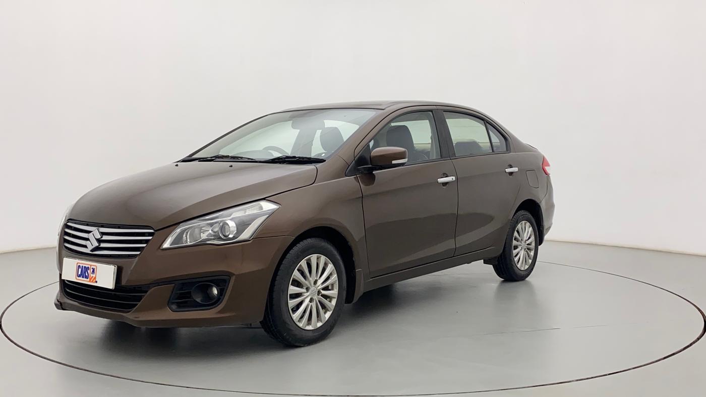 2016 Maruti Ciaz ZDI SHVS, Diesel, Manual, 85,590 km, Left Front Diagonal
