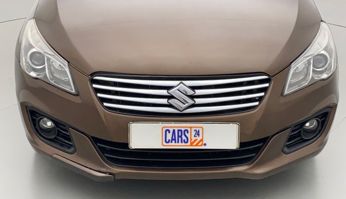 2016 Maruti Ciaz ZDI SHVS, Diesel, Manual, 85,590 km, Front bumper - Paint has minor damage