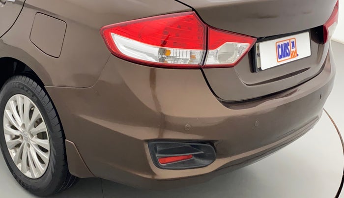 2016 Maruti Ciaz ZDI SHVS, Diesel, Manual, 85,590 km, Rear bumper - Minor scratches