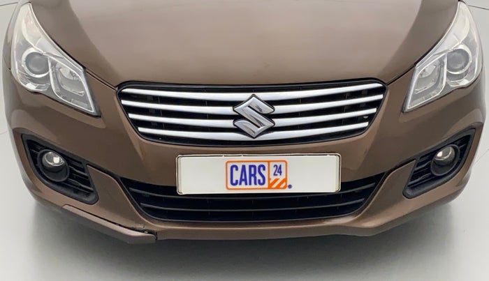 2016 Maruti Ciaz ZDI SHVS, Diesel, Manual, 85,590 km, Front bumper - Tow hook cover broken