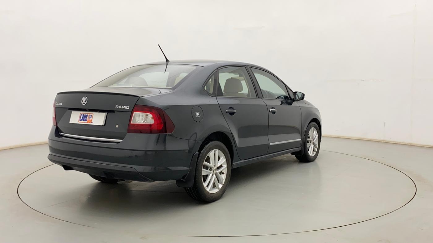 2019 Skoda Rapid STYLE 1.6 MPI, Petrol, Manual, 94,983 km, Right Back Diagonal