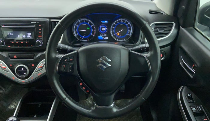 2017 Maruti Baleno ZETA PETROL 1.2, Petrol, Manual, 40,101 km, Steering Wheel Close Up