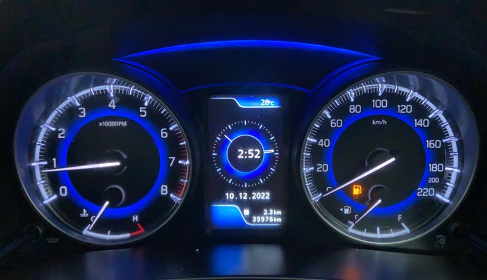 2017 Maruti Baleno ZETA PETROL 1.2, Petrol, Manual, 40,101 km, Odometer Image