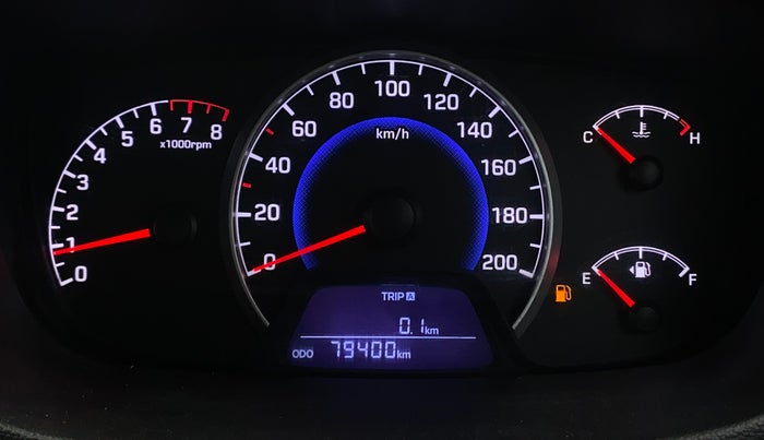 2017 Hyundai Grand i10 MAGNA 1.2 KAPPA VTVT, Petrol, Manual, 79,381 km, Odometer Image