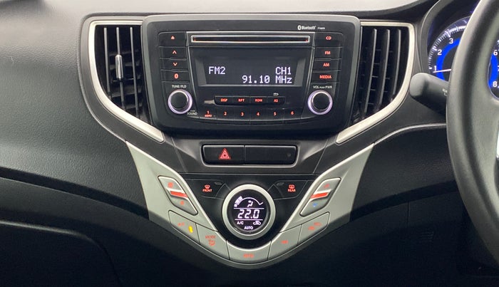 2016 Maruti Baleno ZETA 1.2 K12, Petrol, Manual, 40,183 km, Air Conditioner