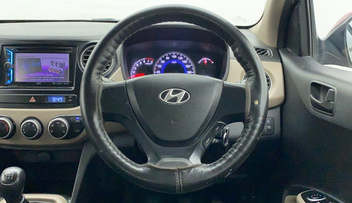 2014 Hyundai Grand i10 MAGNA 1.2 KAPPA VTVT, Petrol, Manual, 55,061 km, Steering Wheel Close Up