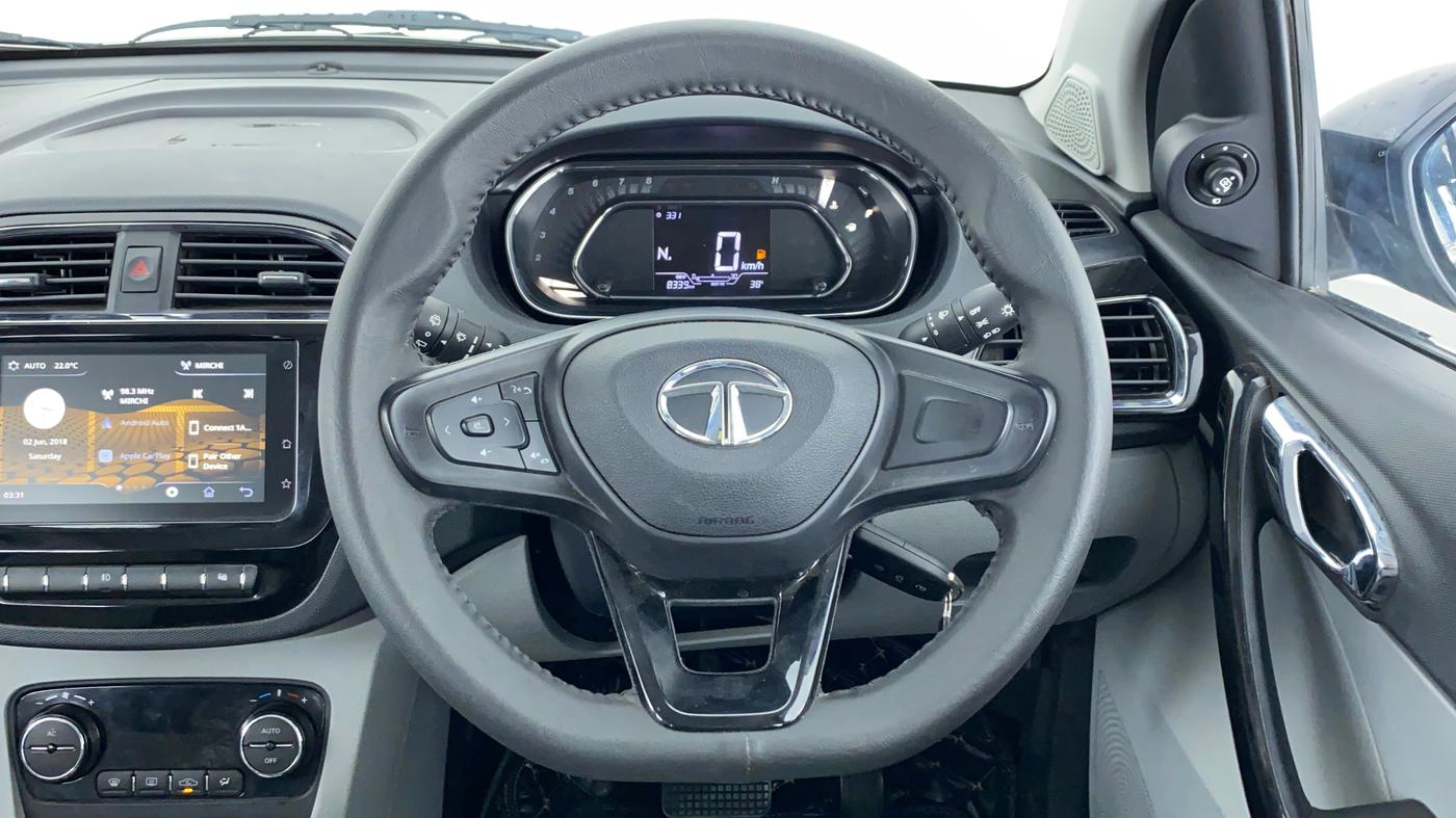 2020 Tata Tiago XZA+ 1.2 RTN, Petrol, Automatic, 8,893 km, Steering Wheel Close Up