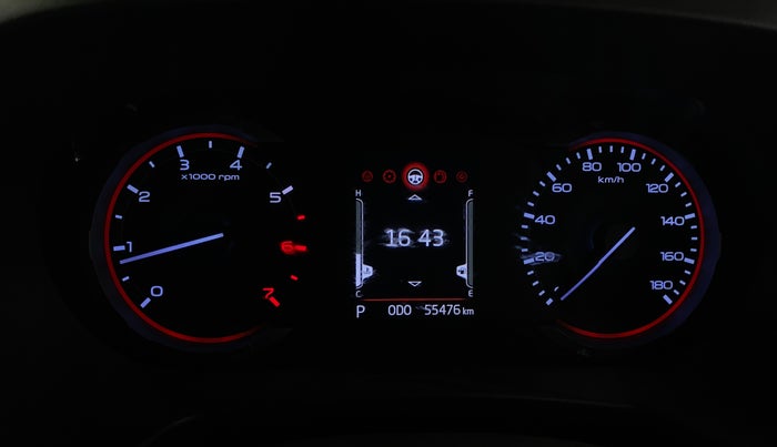 2021 Mahindra Thar LX PETROL HT 4WD AT, Petrol, Automatic, 55,472 km, Odometer Image