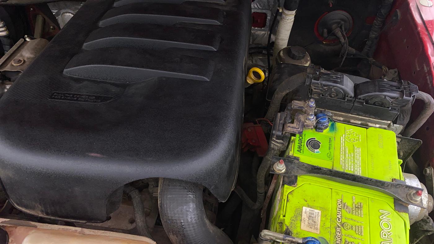 2021 Mahindra Thar LX PETROL HT 4WD AT, Petrol, Automatic, 55,472 km, Engine View - Left