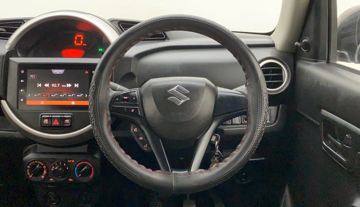 2019 Maruti S PRESSO VXI+, Petrol, Manual, 73,084 km, Steering Wheel Close Up