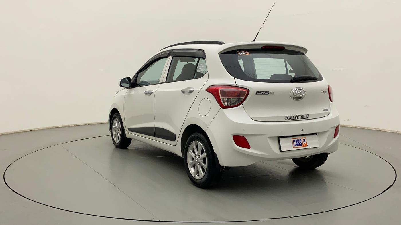 2015 Hyundai Grand i10 ASTA AT 1.2 KAPPA VTVT, Petrol, Automatic, 16,739 km, Left Back Diagonal