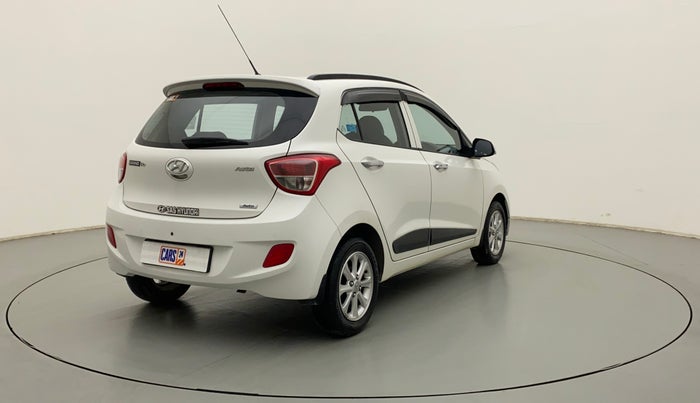 2015 Hyundai Grand i10 ASTA AT 1.2 KAPPA VTVT, Petrol, Automatic, 16,739 km, Right Back Diagonal