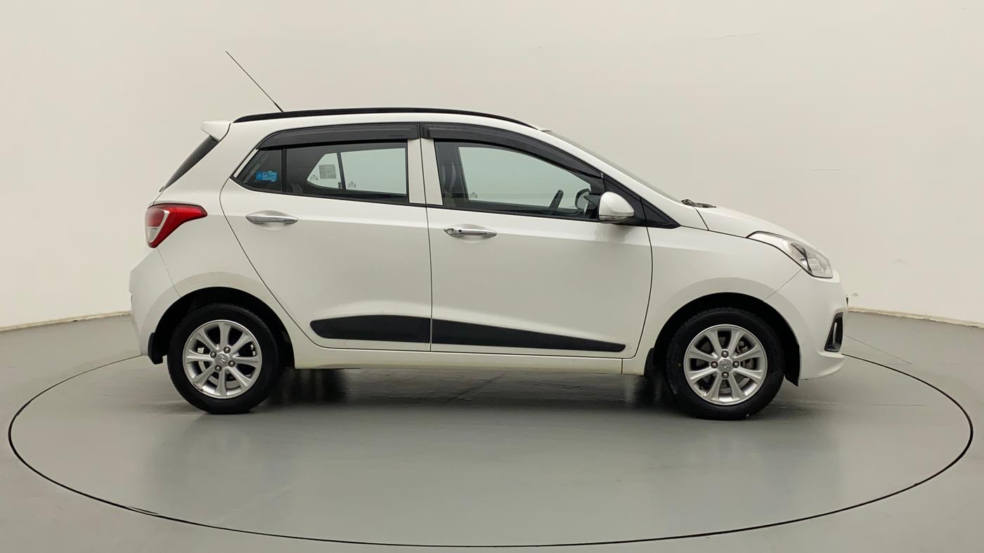 2015 Hyundai Grand i10 ASTA AT 1.2 KAPPA VTVT, Petrol, Automatic, 16,739 km, Right Side View