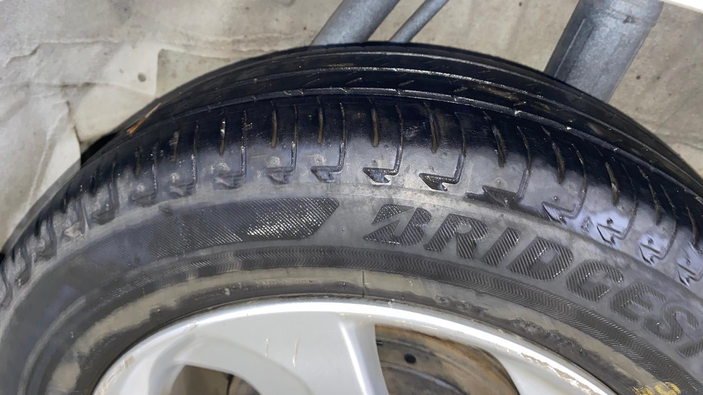 2014 Honda City 1.5L I-VTEC VX CVT, Petrol, Automatic, 73,616 km, Left Rear Tyre Tread