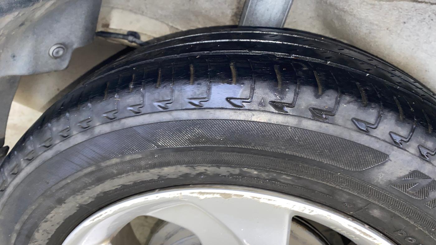 2014 Honda City 1.5L I-VTEC VX CVT, Petrol, Automatic, 73,616 km, Right Rear Tyre Tread