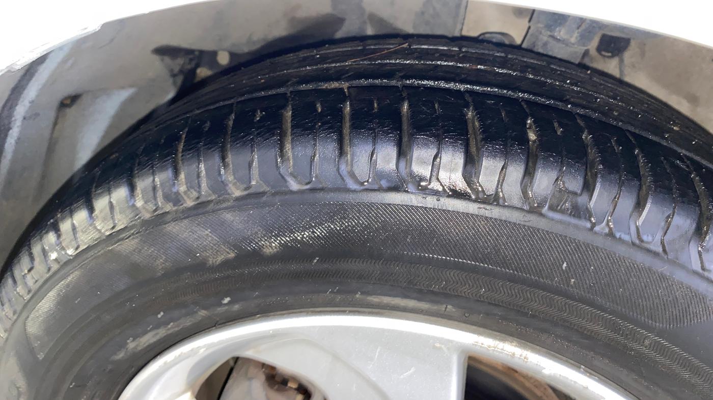 2014 Honda City 1.5L I-VTEC VX CVT, Petrol, Automatic, 73,616 km, Left Front Tyre Tread