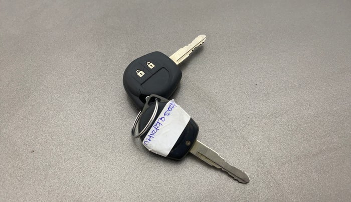 2019 Maruti New Wagon-R VXI 1.2, Petrol, Manual, 58,994 km, Key Close Up