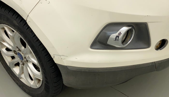 2015 Ford Ecosport TITANIUM 1.5L PETROL AT, Petrol, Automatic, 85,954 km, Front bumper - Minor scratches