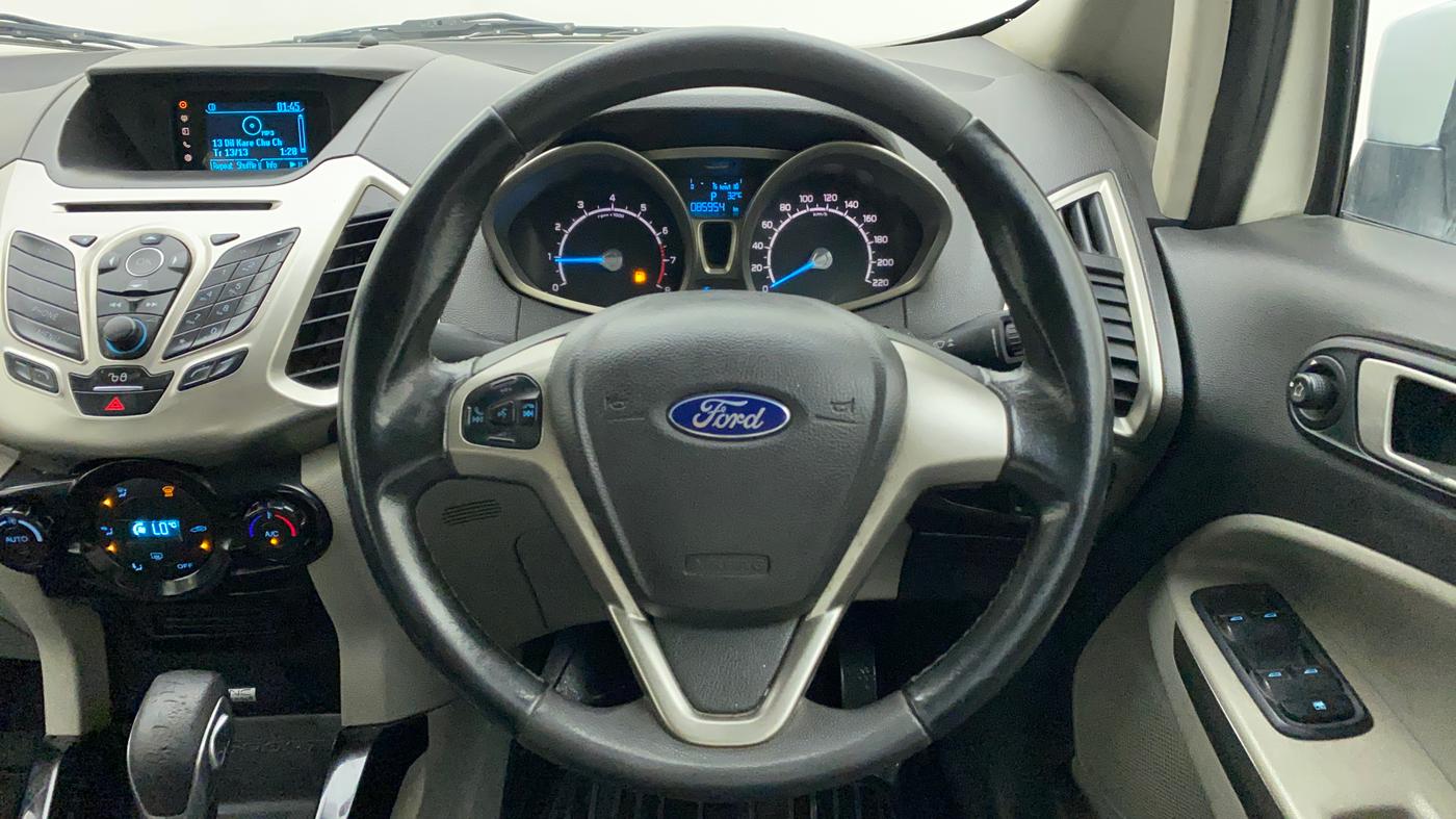 2015 Ford Ecosport TITANIUM 1.5L PETROL AT, Petrol, Automatic, 85,954 km, Steering Wheel Close Up