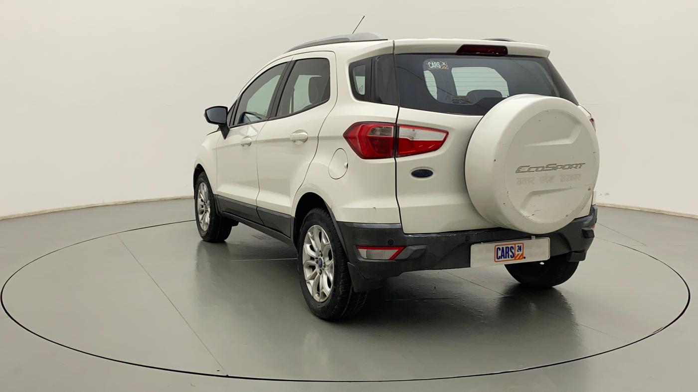 2015 Ford Ecosport TITANIUM 1.5L PETROL AT, Petrol, Automatic, 85,954 km, Left Back Diagonal
