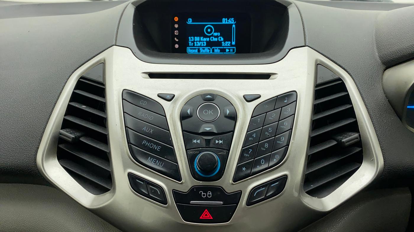 2015 Ford Ecosport TITANIUM 1.5L PETROL AT, Petrol, Automatic, 85,954 km, Infotainment System