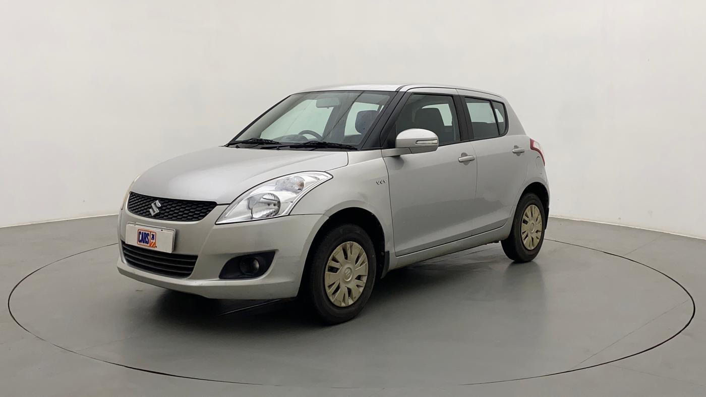 2012 Maruti Swift VXI, Petrol, Manual, 84,253 km, Left Front Diagonal