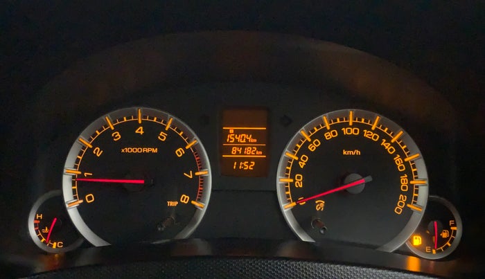 2012 Maruti Swift VXI, Petrol, Manual, 84,253 km, Odometer Image