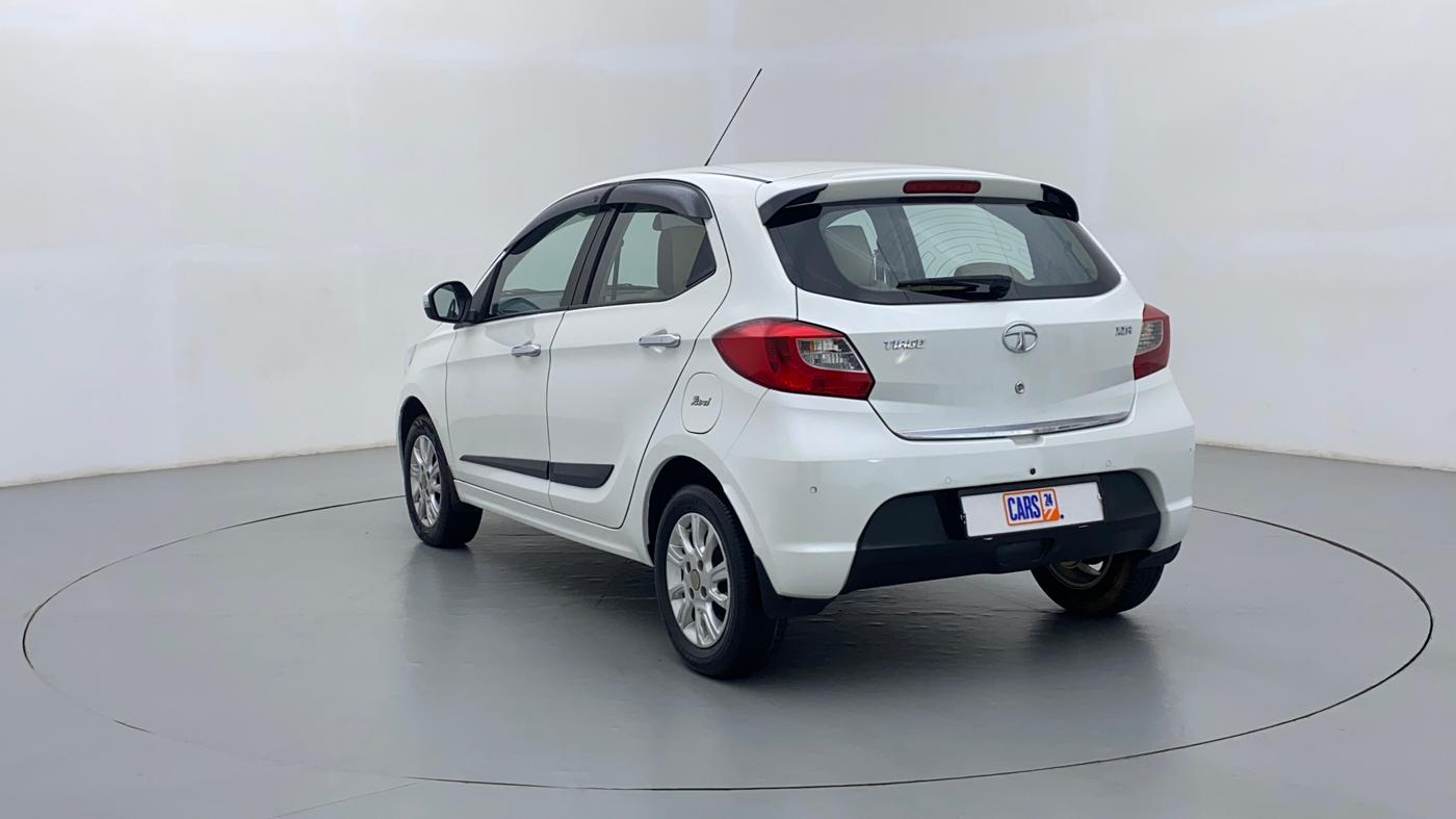 2017 Tata Tiago XZA 1.2 REVOTRON, Petrol, Automatic, 1 km, Left Back Diagonal (45- Degree) View