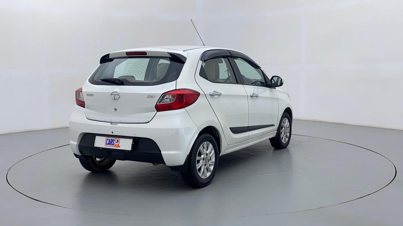 2017 Tata Tiago XZA 1.2 REVOTRON, Petrol, Automatic, 1 km, Right Back Diagonal (45- Degree) View