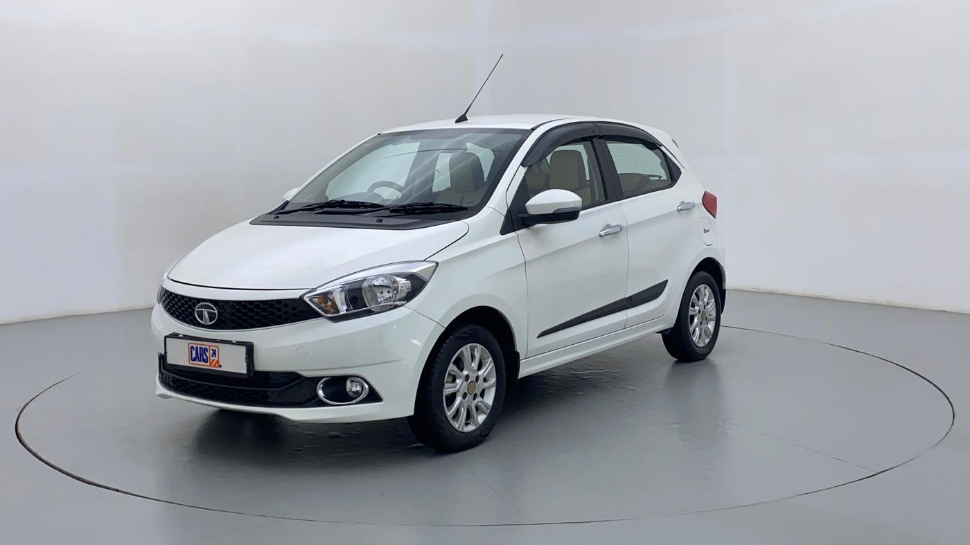 2017 Tata Tiago XZA 1.2 REVOTRON, Petrol, Automatic, 1 km, Left Front Diagonal (45- Degree) View