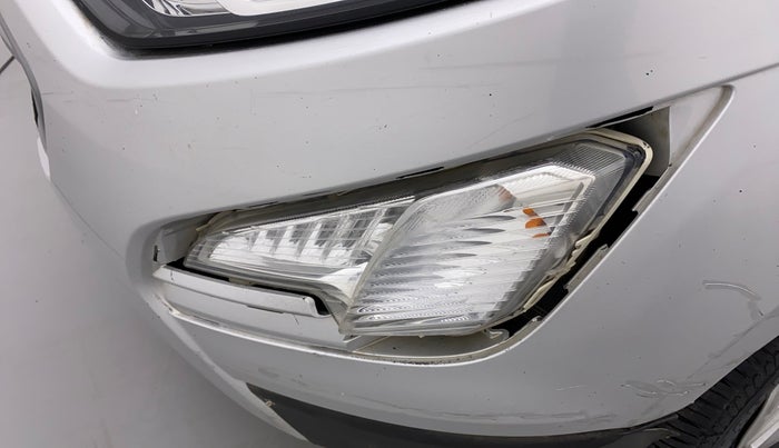 2018 Ford Ecosport TREND 1.5L DIESEL, Diesel, Manual, 1,10,049 km, Left fog light - Cover missing
