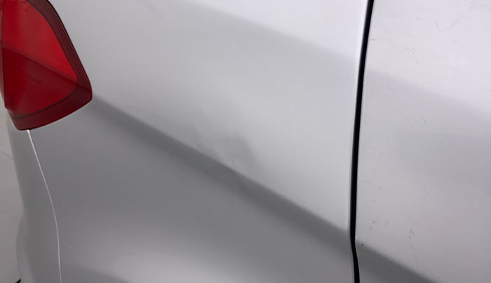 2018 Ford Ecosport TREND 1.5L DIESEL, Diesel, Manual, 1,10,049 km, Right quarter panel - Slightly dented