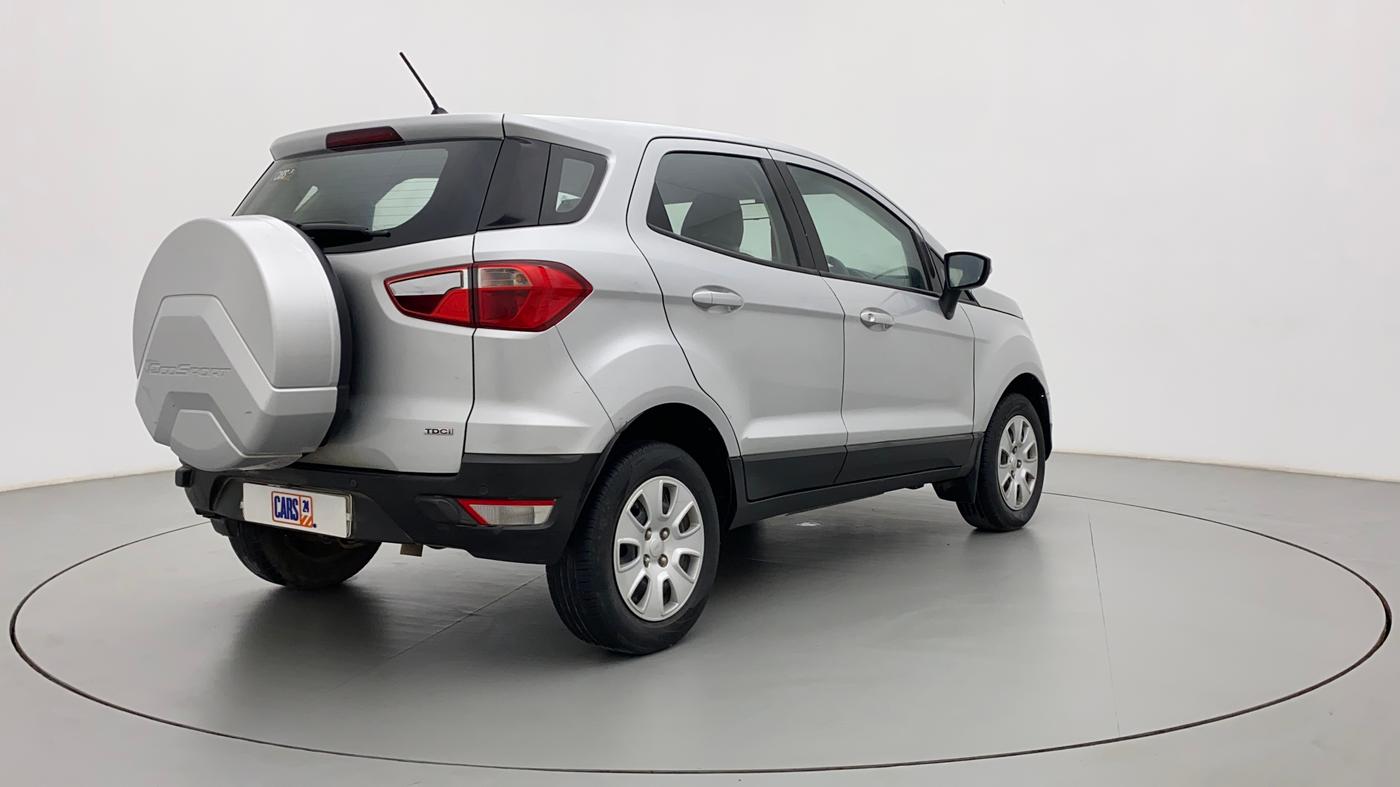 2018 Ford Ecosport TREND 1.5L DIESEL, Diesel, Manual, 1,10,049 km, Right Back Diagonal