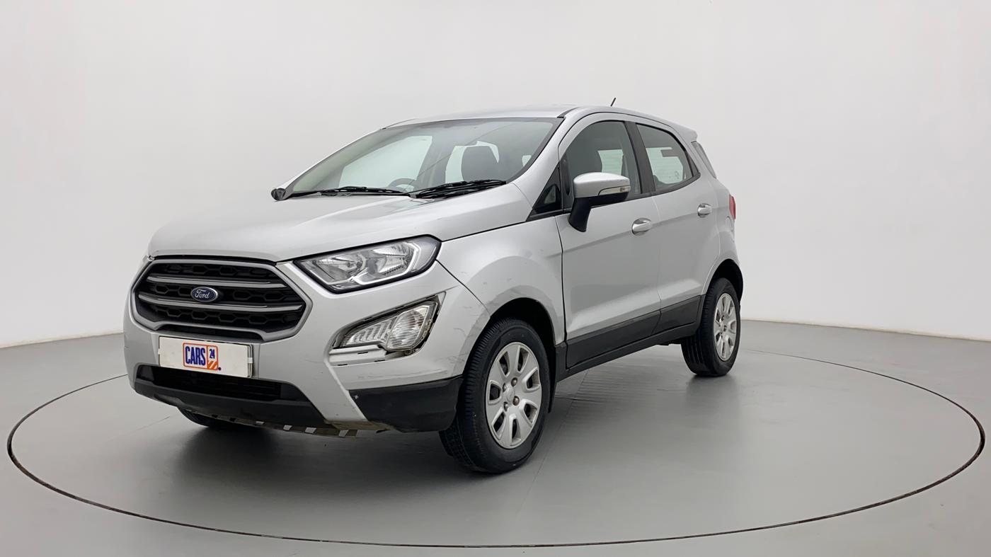 2018 Ford Ecosport TREND 1.5L DIESEL, Diesel, Manual, 1,10,049 km, Left Front Diagonal