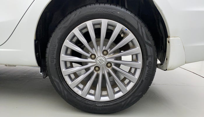 2018 Maruti Ciaz ALPHA 1.4 VVT, Petrol, Manual, 59,740 km, Left Rear Wheel