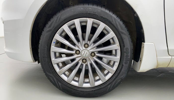 2018 Maruti Ciaz ALPHA 1.4 VVT, Petrol, Manual, 59,740 km, Left Front Wheel