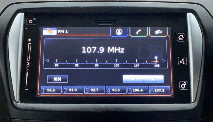2018 Maruti Ciaz ALPHA 1.4 VVT, Petrol, Manual, 59,740 km, Infotainment System