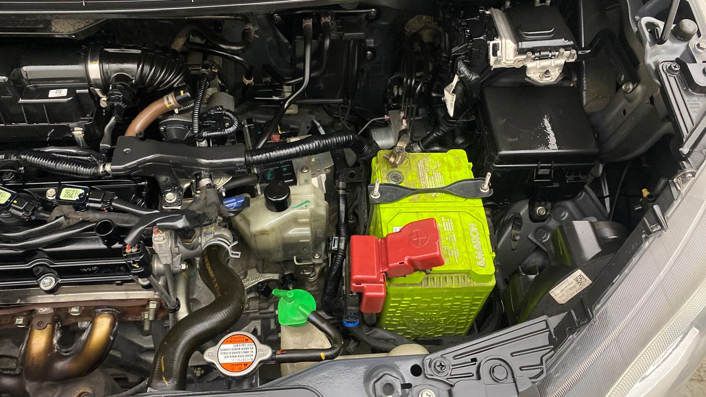 2020 Maruti New Wagon-R VXI 1.2 AMT, Petrol, Automatic, 55,735 km, Engine View - Left